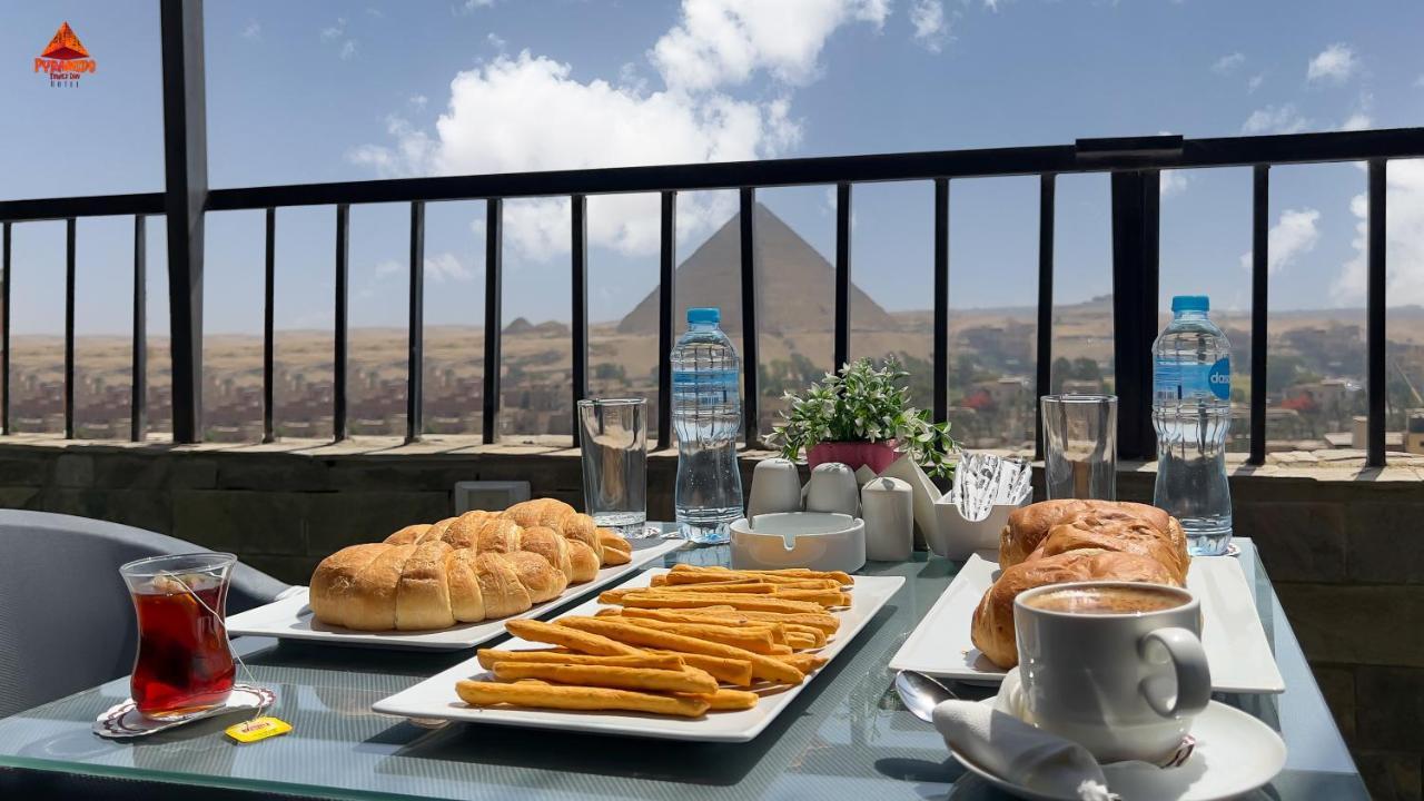 Pyramids Tower View Inn Nazlat as Sammān Exteriör bild